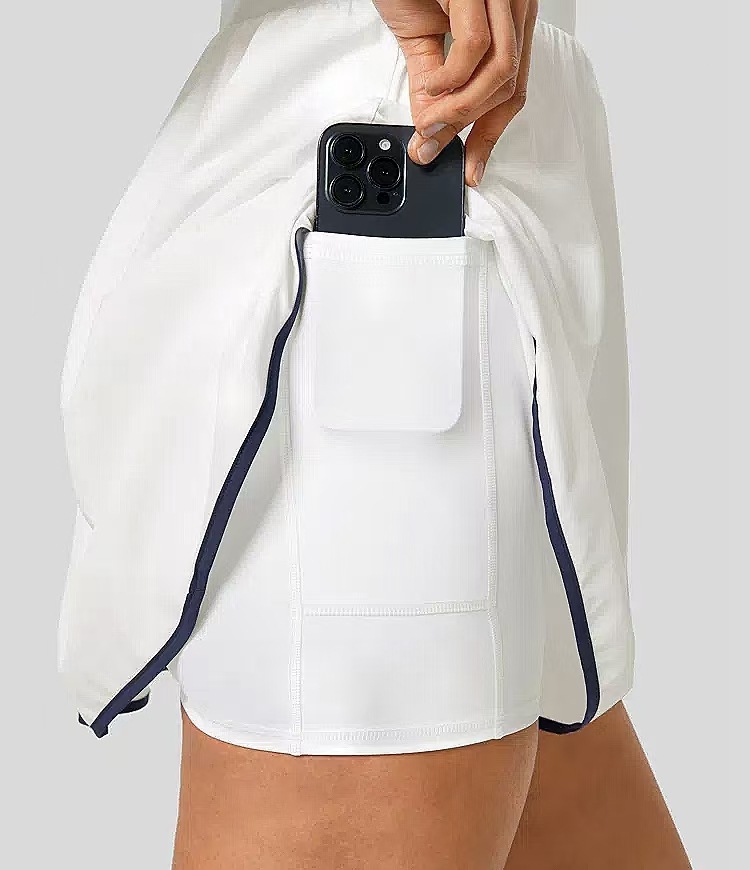 Womens Sleeveless Fit and Flare Mini Activewear Dress